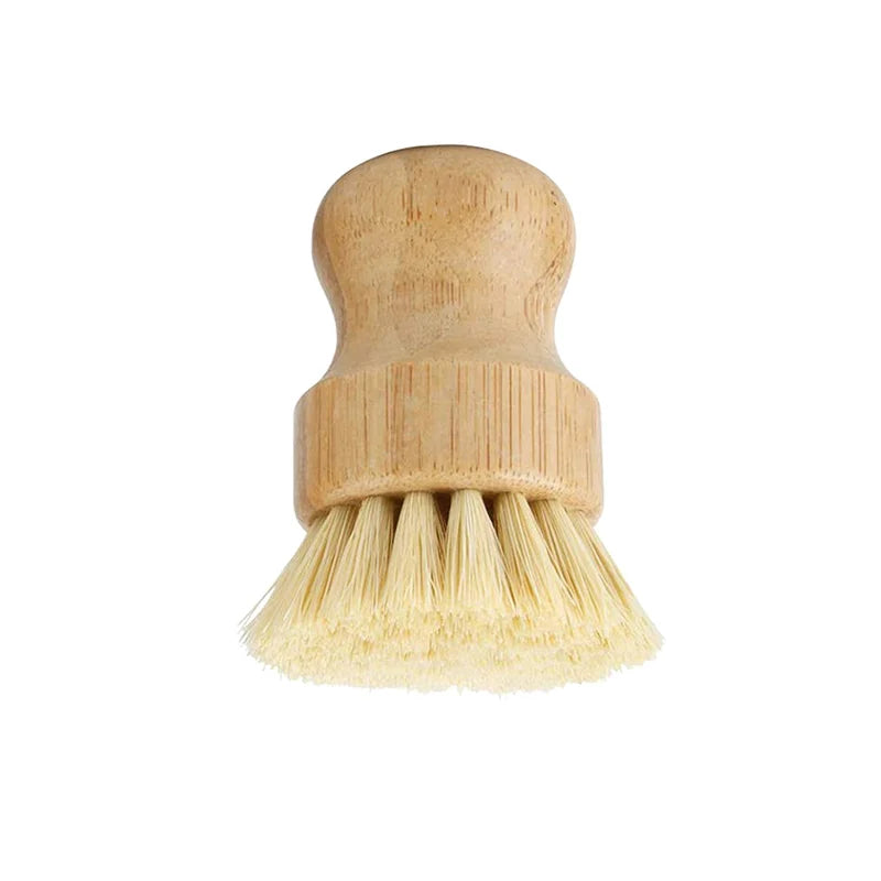 Leeseph Bamboo Dish Scrub Brushes