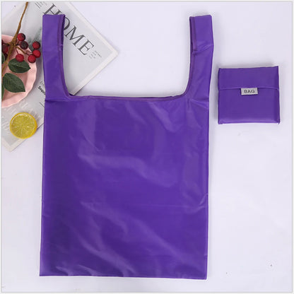 Eco-Friendly Reusable Foldable Shopping & Grocery Shoulder Bags