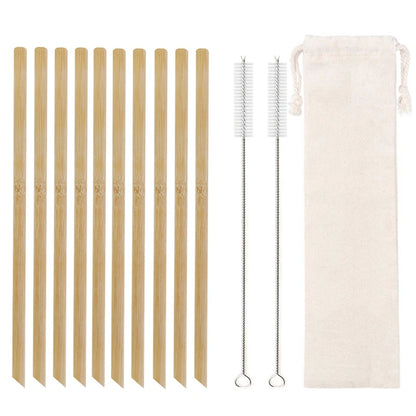 Reusable Straws with Cleaning Brush