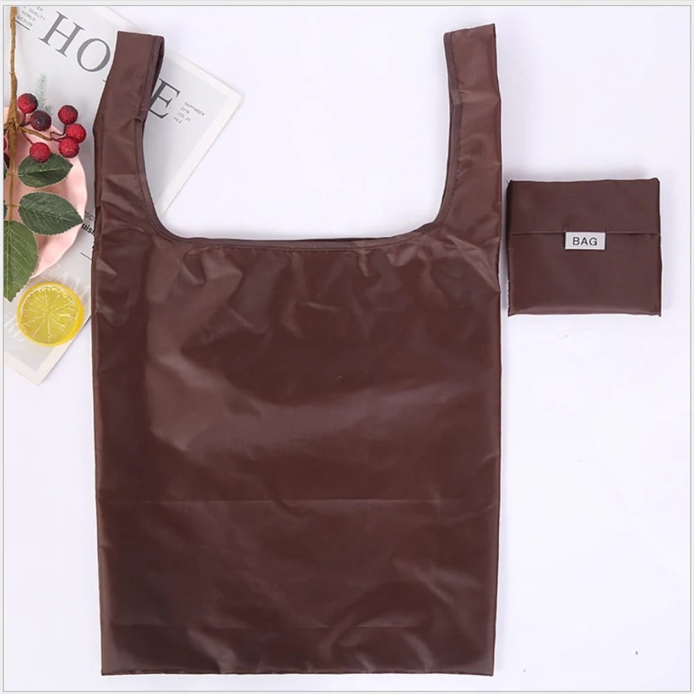 Eco-Friendly Reusable Foldable Shopping & Grocery Shoulder Bags