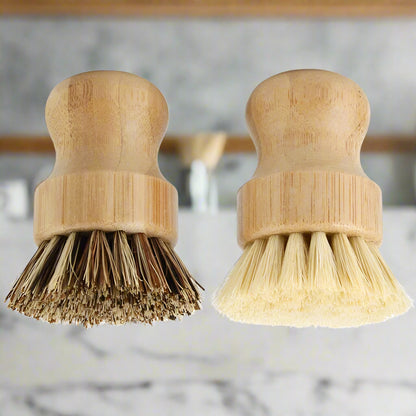 Leeseph Bamboo Dish Scrub Brushes