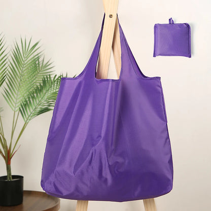 Eco-Friendly Reusable Foldable Shopping & Grocery Shoulder Bags