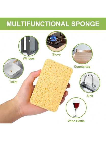 Biodegradable Cellulose & Coconut Scrubbing Sponges