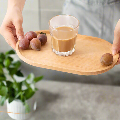 Wood Beech Oval & Rectangular Serving Plates